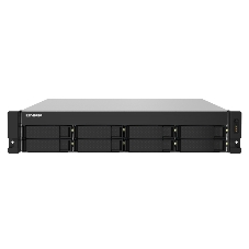 Сетевое хранилище без дисков SMB QNAP TS-832PXU-4G 8-Bay AL324 quad-core 1.7 GHz 2U rackmount NAS, 4Gb DDR4 UDIMM RAM (max 1x16Gb), SATA 6Gb/s, 2x 10GbE SFP+ LAN, 2x2.5 GbE LAN, 1x PCIe Gen2 x2 slot. W/o RAIL-B02