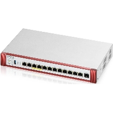 Межсетевой экран Zyxel USG FLEX 500H, Rack, 2xRJ-45: 1/2.5G (LAN/WAN), 2xRJ-45: 1/2.5G PoE+ (LAN/WAN), 8xRJ-45: 1G (LAN/WAN), 1xUSB3.0 **