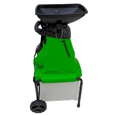 Измельчитель садовый электрический GreenWorks GW-2800SD, 220 В, 2800 Вт с контейнером (2208007)