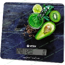 Весы кухонные электронные Vitek VT-2425 макс. вес: 5 кг, черный