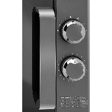 Микроволновая печь Centek CT-1573 серый, 20 л, 700 Вт, переключатели - поворотный механизм