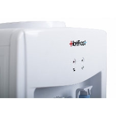 Кулер для воды Hotfrost V118E, верхняя загрузка, нагрев 90 °С, охлаждение 15 °С, белый