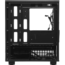 Корпус ACCORD ACC-ZM3B Black, Mini-Tower, чёрный, 1 x 120 мм