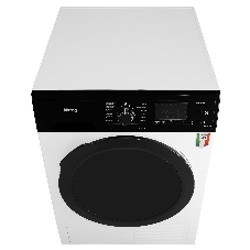Сушильная машина Korting KD 69 IHP белый, 9 кг, сушка - тепловой насос, программ - 15, 59.6 x 85 x 64 см