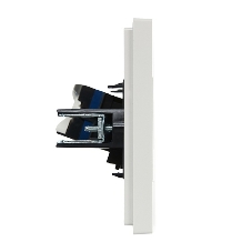 Розетка компьютерная RJ45 кат.6 IEK FORTE&PIANO FP231 белый