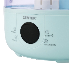 Увлажнитель воздуха Centek СТ-5110 зеленый, 30 Вт, 3.8 л, ультразвуковой