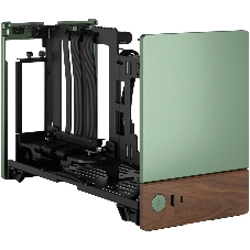 Компьютерный корпус без блока питания Fractal Design Terra, Mini-Tower, no fans, 1xUSB-A 3.0 + 1xUSB 3.2 Type-C, SFX PSU Support, mITX Jade