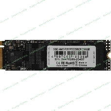 Накопитель SSD AMD Radeon R3MP30256G8, 256Gb, PCIe 3.0 x4, M.2 2280, NVMe, R/W 2000/1300