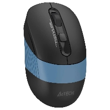 Мышь беспроводная A4Tech Fstyler FB10C черный/синий, 2000 dpi, радиоканал, Bluetooth, USB, кнопки - 4