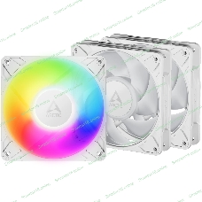 Вентилятор корпусной ARCTIC P12 Pro A-RGb (White) - 3 Pack- retail (ACFAN00326A)