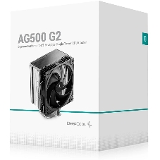 Кулер для процессора DeepCool AG500 G2, 120 мм, алюминий/медь, 500-2200 об/мин, 30.93 дБ, 4 pin PWM, 250 Вт, высота 156 мм