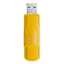 Флешка USB Smartbuy CLUE Yellow (SB4GbCLU-Y), 4Gb, USB 2.0, R/W 15/8, желтый