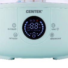 Увлажнитель воздуха Centek СТ-5110 зеленый, 30 Вт, 3.8 л, ультразвуковой