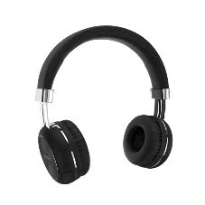 Беспроводные полноразмерные наушники Maxvi MHF-201BT черные, Bluetooth 5.3\FM\MP3\300 мАч\микрофон