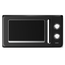 Микроволновая печь Centek CT-1553 черный, 20 л, 800 Вт, переключатели - поворотный механизм