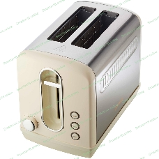 Тостер Gorenje T1100CLI 860Вт бежевый/серебристый