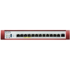 Межсетевой экран Zyxel USG FLEX 500H с подпиской Gold на 1 год (AS, AV, CF, IDP/DPI, Sandboxing, SecuReporter), Rack, 2xRJ-45: 1/2.5G (LAN/WAN), 2xRJ-45: 1/2.5G PoE+ (LAN/WAN), 8xRJ-45: 1G (LAN/WAN),