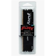 Оперативная память Kingston Fury Beast, DDR5, 16Gb (1x16GB), 5600MHz, CL36, DIMM, с радиатором, черный
