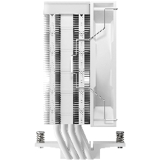 Кулер для процессора DEEPCOOL AG400 WH ARGb V2 белый 120мм алюминий+медь 2100rpm 31.6db 4-pin 220W 152мм