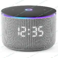 Умная колонка Яндекс Станция Мини 3 Про, 18Вт, компактная, 1 динамик, Алиса, Wi-Fi, Bluetooth 5.0, Zigbee, Matter, серый