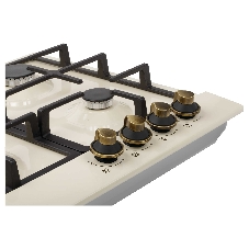 Газовая варочная поверхность Korting HG 661 CTB, 4 конфорки, эмалированный металл, 8300 Вт