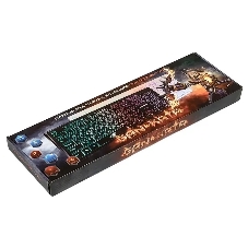 Клавиатура проводная Dialog Gan-Kata KGK-17U BLACK - игровая с RGb-подсветкой, USB, черная