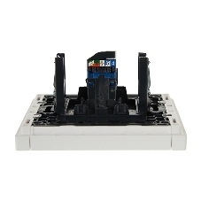 Розетка компьютерная RJ45 кат.6 IEK FORTE&PIANO FP231 белый