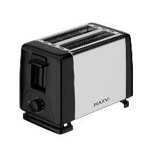 Тостер Maxvi KT822S silver-black