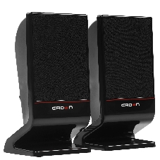 Колонки Crown CMS-601 чёрный, 2.0, 6 Вт, AUX