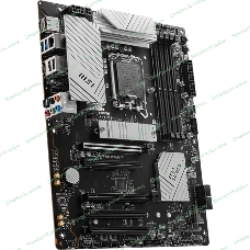 Материнская плата MSI PRO B760-P II, LGA 1700, Intel B760, 4xDDR5, 4xSATA, 2xM.2, 1xPCI-E 4.0 x16, 1xPCI-E 4.0 x4, 3xPCI-E 3.0 x1, 1xHDMI, 1xDP, 1xRJ45 2.5Gb, 1xUSB-C 3.2 Gen 2, 2xUSB-A 3.2 Gen 1, 2xUSB-A 2.0, 5x3.5мм, TOSLINK, 7.1, Standard-ATX