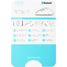 Мышь беспроводная A4Tech Fstyler FB35 белый/серый, 2000 dpi, радиоканал, Bluetooth, USB, кнопки - 6