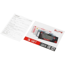 Клавиатура проводная A4Tech Bloody S87 Energy (S87 USB ENERGY PINK) USB розовый