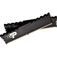 Оперативная память Patriot Signature Premium, DDR4, 32GB (2x16 GB), 3200 MHz, CL22, DIMM, радиатор, черный