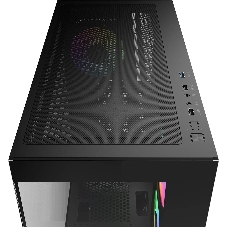 Компьютерный корпус Ocypus Gaммa C72 BK ARGB ATX/win/black/4 ARGB fans/no PSU/Tempered Glass