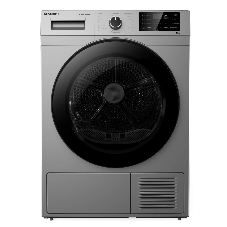 Сушильная машина Kraft KF-DM1002HPG серый, 10 кг, сушка - тепловой насос, программ - 15, 60 x 84 x 62 см