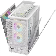 Компьютерный корпус Aerocool/Formula Crystal Z8 белый без БП ATX 9x120мм 7x140мм 1xUSB 2.0 1xUSB 3.0 1xUSB3.1 audio bott PSU