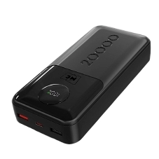 Портативный аккумулятор MORE CHOICE (4620202552815) PB35-20 20000mAh 2USB+1Type-C 3.0A 22.5W+PD20W+QC3.0 LE, черный