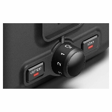 Тостер Bosch TAT3P423 черный, 970 Вт, 2 слота