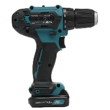 Дрель-шуруповерт аккумуляторная Makita DF333DYX14, 12 В, 2х1.5 Ач, аккумуляторная