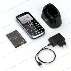 Мобильный телефон Maxvi B6ds up черный