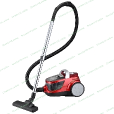 Пылесос Delta LUX DL-0836 красный, 450/2600 Вт, уборка сухая, пылесборник контейнер 2 л