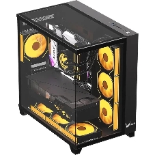 Компьютерный корпус Aerocool/Formula Crystal Z9 черный без БП ATX 7x120мм 2xUSB 3.0 audio bott PSU