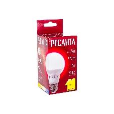 Лампа светодиодная Ресанта LL-R-A60-11W-230-3K-E27 груша, 11 Вт, тепл., Е27
