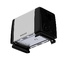 Тостер Maxvi KT822S silver-black