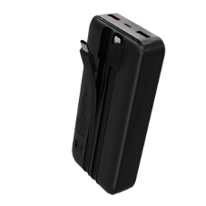 Портативный аккумулятор MORE CHOICE (4620202552815) PB35-20 20000mAh 2USB+1Type-C 3.0A 22.5W+PD20W+QC3.0 LE, черный
