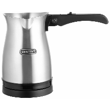 Электрическая турка Centek CT-1099 SS серебристый, исп. кофе - молотый, 0.5 л, 480 Вт