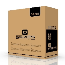 Компьютерный корпус Ginzzu D180 2хUSB 2.0,AU w/o PSU