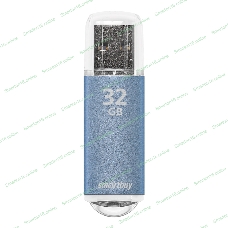 Флешка USB Smartbuy V-Cut series Blue (SB32GbVC-B), 32Gb, USB 2.0, R/W 25/15, голубой