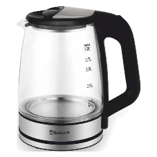 Чайник Sakura SA-2722BK 2,2л,стекло,черный