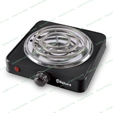 Плита настольная электрическая Sakura ПЭ-02В 1000 Вт, 145мм 1 конф/спир